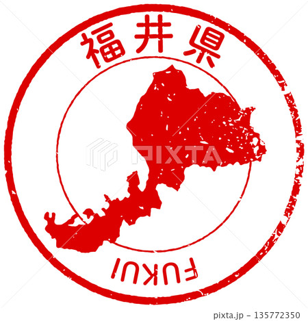 福井県のアイコン 福井県のアイコン 135772350