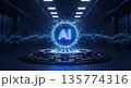 AIオートメーションコアが発信する信号波 135774316