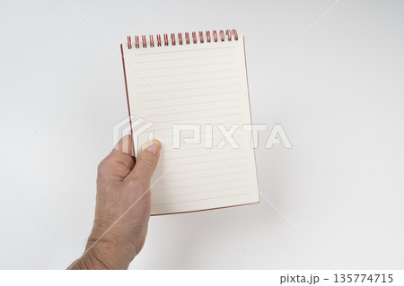 A spiral notebook A spiral notebook 135774715