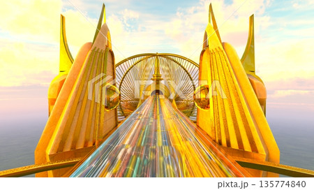 金色の橋 135774840