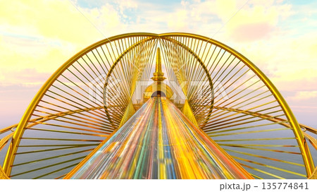 金色の橋 135774841