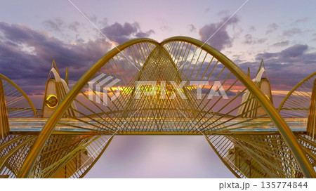 金色の橋 135774844