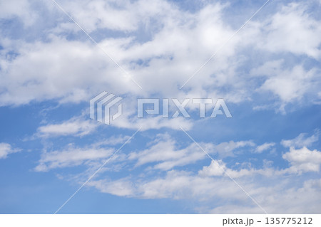 冬の空 青空 空 晴れ 冬 1月 【東京都】 冬の空 青空 空 晴れ 冬 1月 【東京都】 135775212