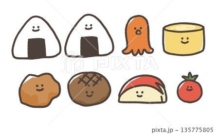 おべんとうイラスト おべんとうイラスト 135775805