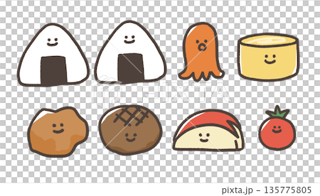 おべんとうイラスト おべんとうイラスト 135775805