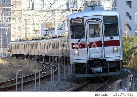 202601 東武鉄道 10000型 16603 東武スカイツリーライン 牛田 北千住 202601 東武鉄道 10000型 16603 東武スカイツリーライン 牛田 北千住 135776416