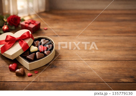 バレンタインのチョコレート 135779130