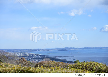 湘南平 高麗山公園 展望台 冬 1月 【神奈川県 平塚市】 湘南平 高麗山公園 展望台 冬 1月 【神奈川県 平塚市】 135779521