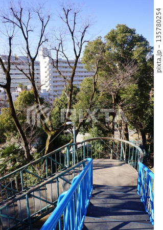 東京都文京区関口二丁目の江戸川公園の風景 135780254