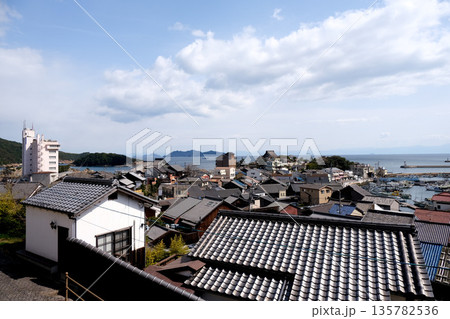 広島県福山市_鞆城跡展望広場からの景色5_2025年3月 広島県福山市_鞆城跡展望広場からの景色5_2025年3月 135782536