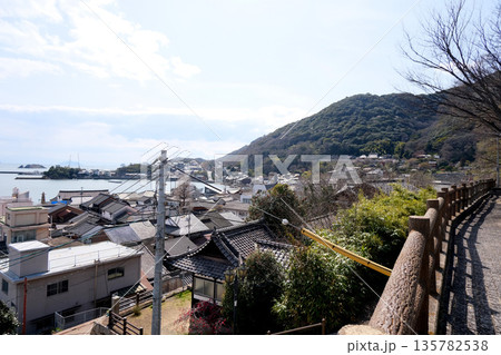 広島県福山市_鞆城跡展望広場からの景色7_2025年3月 135782538