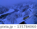 雪景色の飯山線 135784060