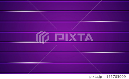 Purple Abstract Horizontal Lines Background 135785009