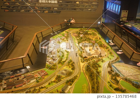 哈瑪星台湾鉄道館 ジオラマ鳥瞰図 哈瑪星台湾鉄道館 ジオラマ鳥瞰図 135785468