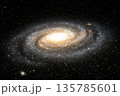 外から見た我々の銀河系 135785601