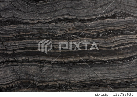 Silver Wave Marble texture, background in a grey tone for strict design. 135785630