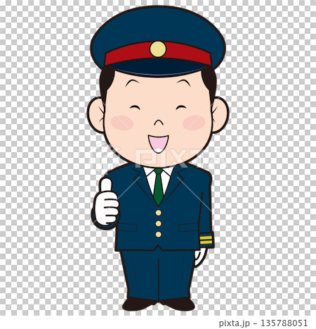 いいねする車掌くん 135788051