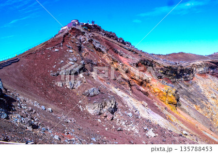 富士山山頂・剣ヶ峰 135788453