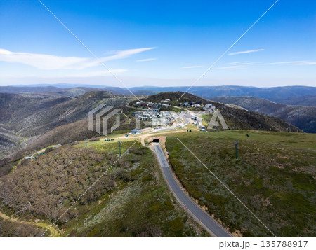 Mt Hotham Village in Australia Mt Hotham Village in Australia 135788917
