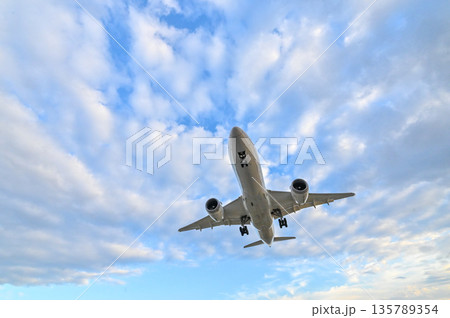 【大阪・豊中】伊丹空港で離着陸する飛行機。とてもかっこよく、いつ見てもワクワクどきどきします。 【大阪・豊中】伊丹空港で離着陸する飛行機。とてもかっこよく、いつ見てもワクワクどきどきします。 135789354