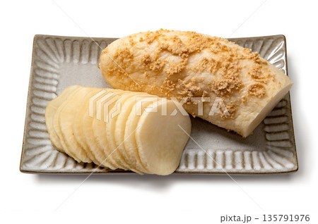 無着色の沢庵 135791976