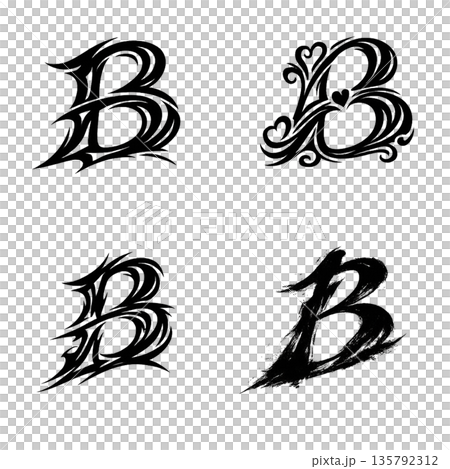 Tribal letters alphabet Tribal letters alphabet 135792312