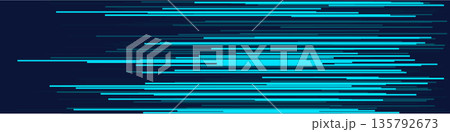Futuristic blue technology line pattern on dark background 135792673