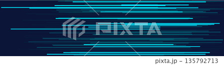 Abstract blue technology line pattern on dark background 135792713