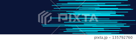 Abstract geometric design with vertical blue lines on dark background Abstract geometric design with vertical blue lines on dark background 135792760