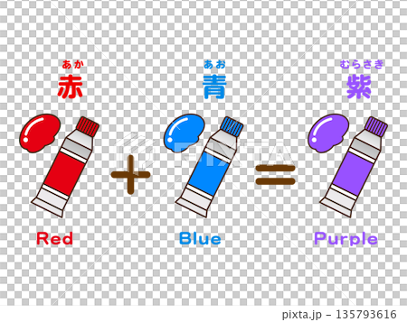 Illustration of adding paint 3 135793616