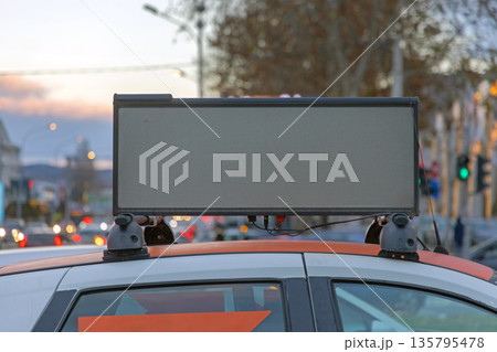 LED Display Taxi Top LED Display Taxi Top 135795478