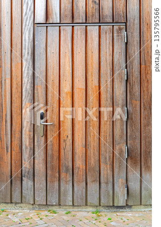 Wooden Door Electronic Lock 135795566