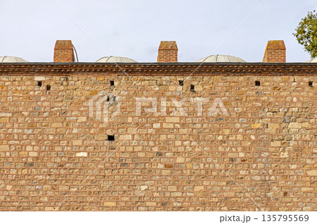 Bazaar Wall Edirne Turkey 135795569