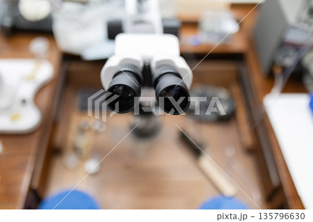 Microscope eyepieces for scientific research and precision work Microscope eyepieces for scientific research and precision work 135796630