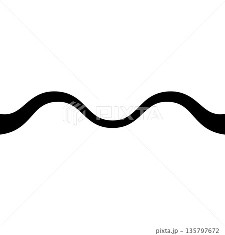 Sine Wave Icon for Physics Math Sound Frequency Signal Design Sine Wave Icon for Physics Math Sound Frequency Signal Design 135797672