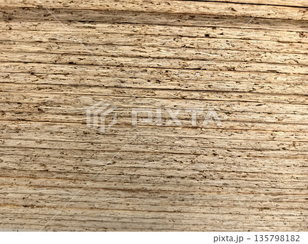 Textured layers of pressed wood reveal natures design in daily life 135798182