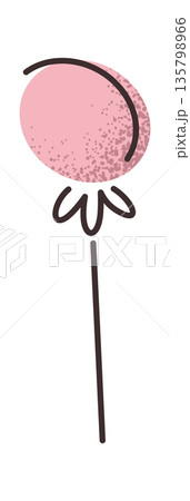 Lollipop on stick girlish design Lollipop on stick girlish design 135798966