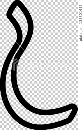 Ribbon party decoration icon, new year, celebrate, holiday 135801435