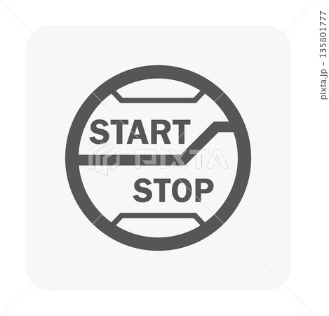 Start-Stop Engine Button Start-Stop Engine Button 135801777