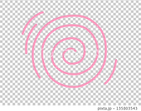 Simple tornado icon (pink) 135803543