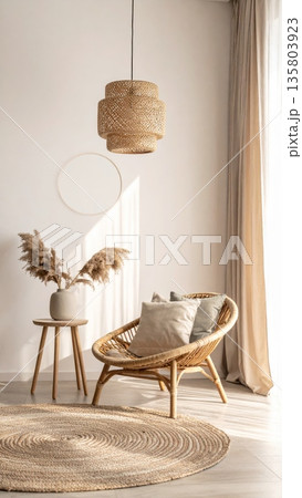 Modern Mediterranean Living Room 135803923