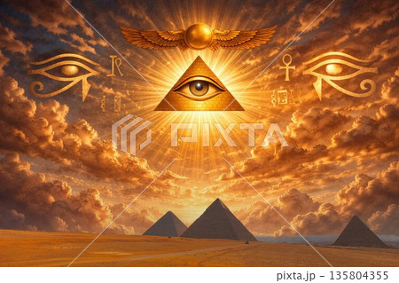 ピラミッド（エジプト） 135804355
