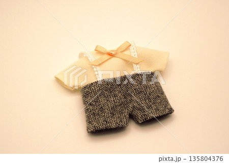 ぬい服 ウールパンツ&サスペンダー 1 ぬい服 ウールパンツ&サスペンダー 1 135804376