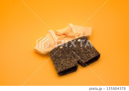ぬい服　ウールパンツ＆サスペンダー3 135804378