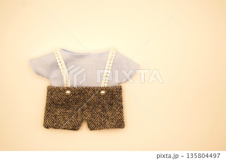 ぬい服 ウールパンツ&サスペンダー 8 ぬい服 ウールパンツ&サスペンダー 8 135804497