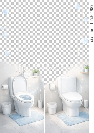 使用馬桶後，請蓋上蓋子並沖水。 135804985