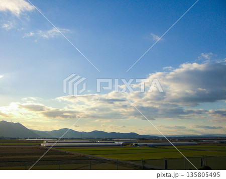 岡山の田園風景 岡山の田園風景 135805495