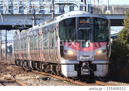 【JR西日本】227系500番台〜Urara〜(山陽本線:中庄駅) 【JR西日本】227系500番台〜Urara〜(山陽本線:中庄駅) 135808312