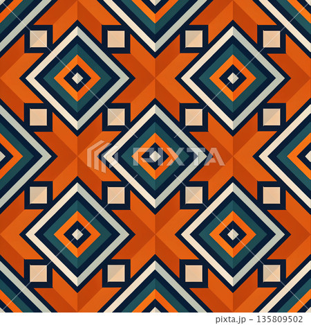 seamless pattern with geometric shapes. vector illustration seamless pattern with geometric shapes. vector illustration 135809502