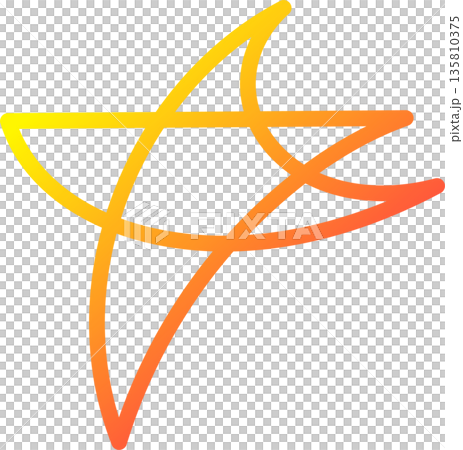Set of various star, logo, sign, symbol, icon, rating 135810375